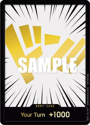 DON!! Card (Gold) - [One Piece Promotion Cards] Foil