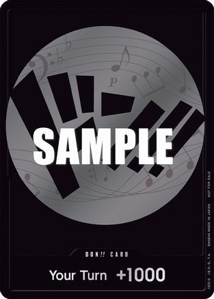 DON!! Card (Silver) - [One Piece Promotion Cards] Foil