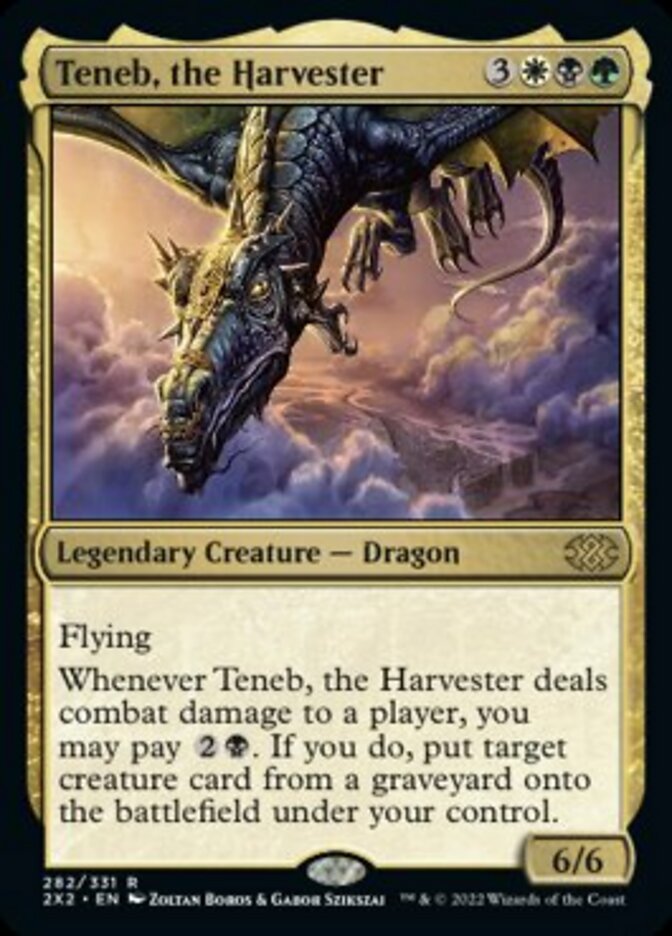 Teneb, the Harvester [Double Masters 2022] Foil