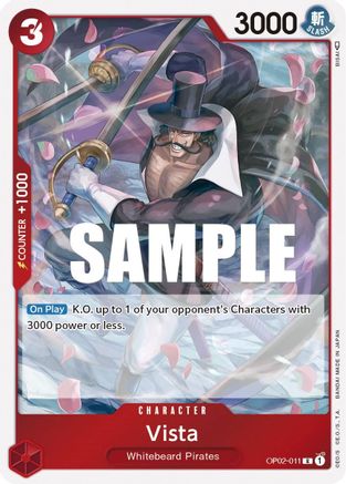 Vista (OP02-011) - [Paramount War] Foil