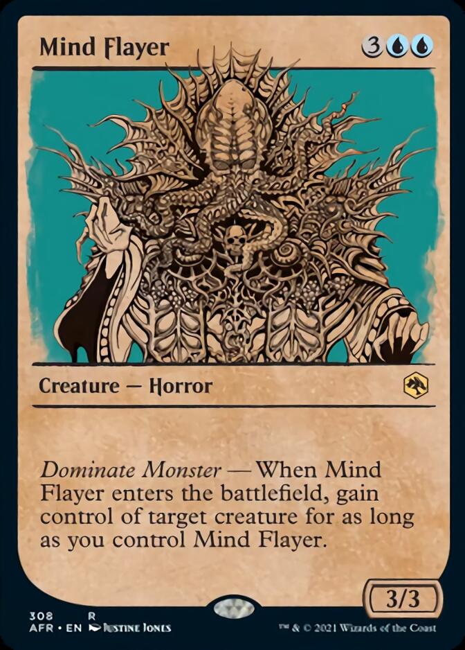 Mind Flayer (Showcase) [Dungeons & Dragons: Adventures in the Forgotten Realms] Foil