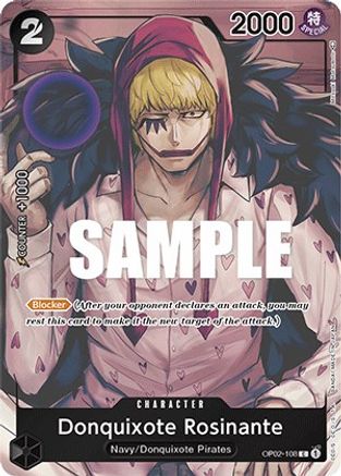 Donquixote Rosinante (Box Topper) (OP02-108) - [Paramount War] Foil