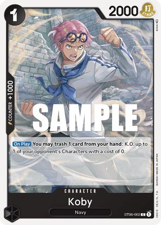 Koby (ST06-002) - [Starter Deck 6: Absolute Justice]
