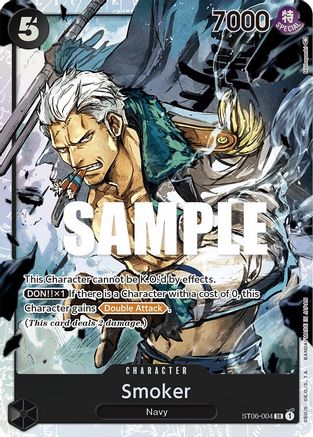 Smoker (ST06-004) - [Starter Deck 6: Absolute Justice] Foil