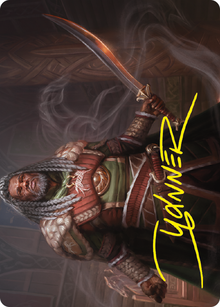 Théoden, King of Rohan // Théoden, King of Rohan  [Tales of Middle-earth Art Series] (Borderless) Foil