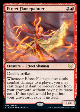 Efreet Flamepainter [Strixhaven: School of Mages] Foil