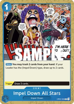 Impel Down All Stars (OP02-066) - [Paramount War]