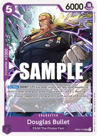 Douglas Bullet (OP02-079) - [Paramount War]