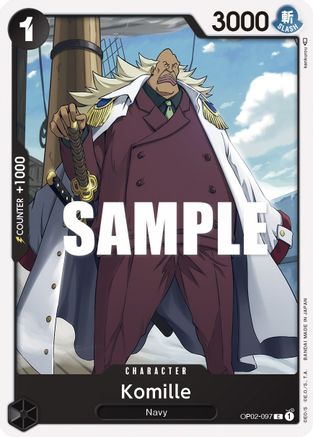 Komille (OP02-097) - [Paramount War]