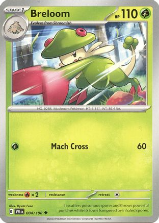 Breloom (004/198) [Scarlet & Violet: Base Set] Reverse Holofoil
