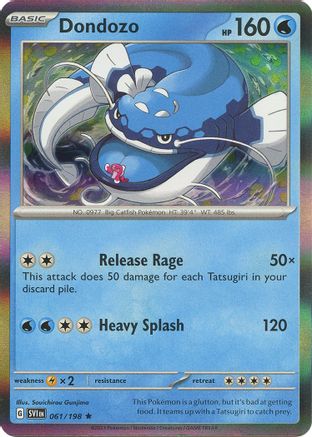 Dondozo (061/198) [Scarlet & Violet: Base Set] Reverse Holofoil