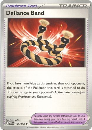 Defiance Band (169/198) [Scarlet & Violet: Base Set] Reverse Holofoil