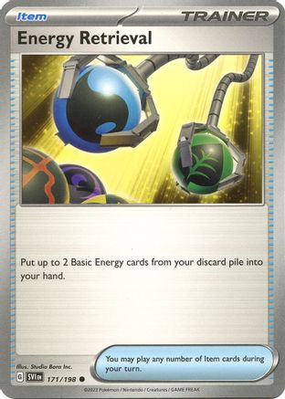 Energy Retrieval (171/198) [Scarlet & Violet: Base Set] Reverse Holofoil