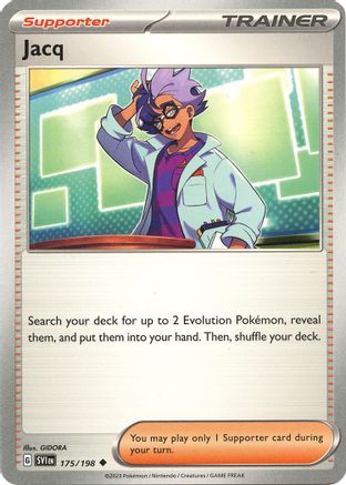 Jacq (175/198) [Scarlet & Violet: Base Set] Reverse Holofoil
