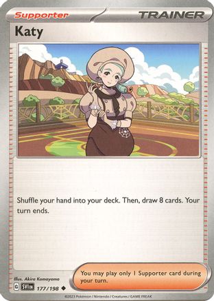 Katy (177/198) [Scarlet & Violet: Base Set] Reverse Holofoil