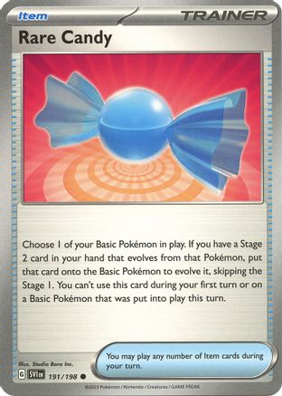Rare Candy (191/198) [Scarlet & Violet: Base Set] Reverse Holofoil