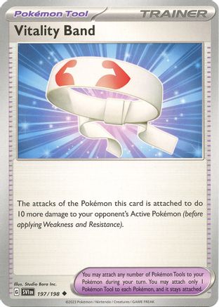Vitality Band (197/198) [Scarlet & Violet: Base Set] Reverse Holofoil