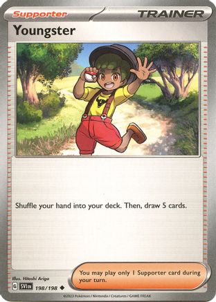 Youngster (198/198) [Scarlet & Violet: Base Set] Reverse Holofoil