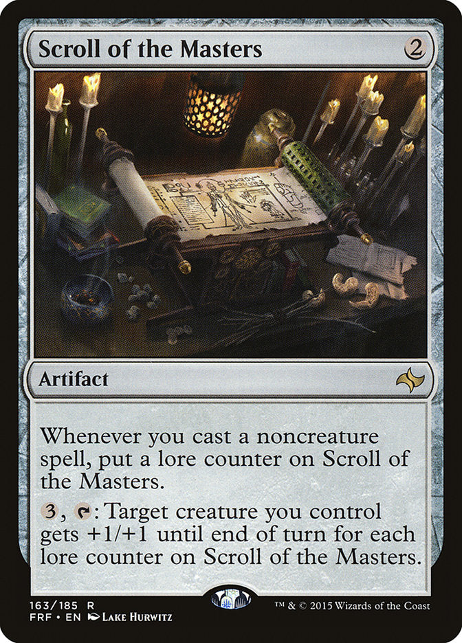 Scroll of the Masters [Fate Reforged] Foil