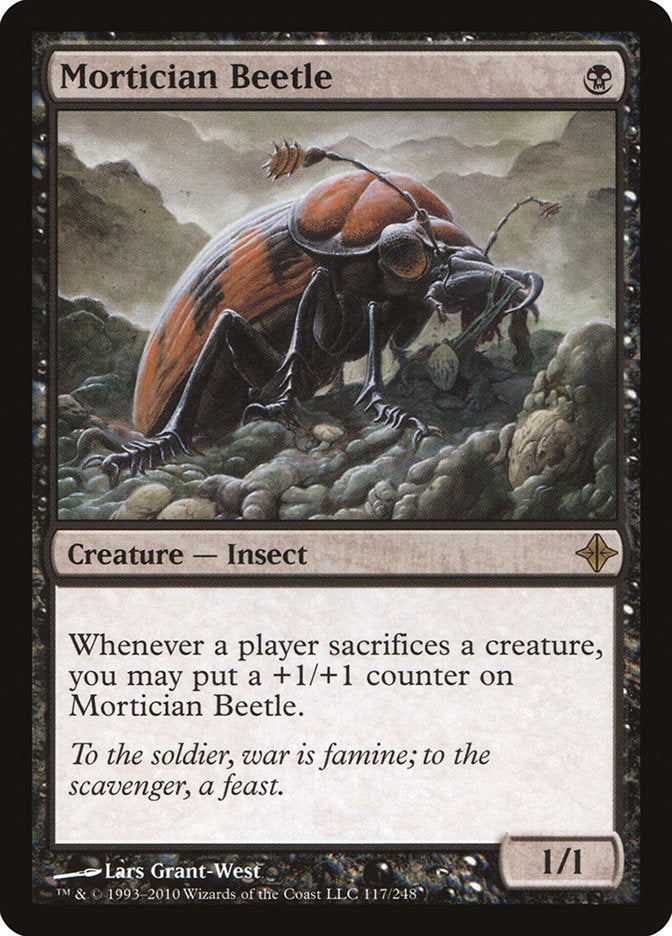 Mortician Beetle [Rise of the Eldrazi] Foil