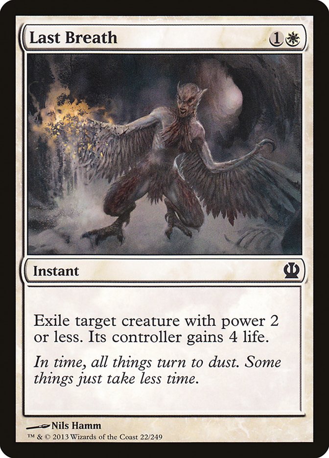 Last Breath [Theros] Foil