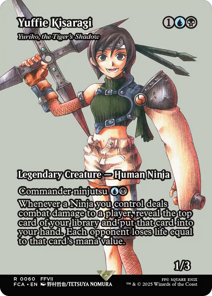 Yuffie Kisaragi - Yuriko, the Tiger's Shadow (Showcase) [FINAL FANTASY : Through the Ages] Foil