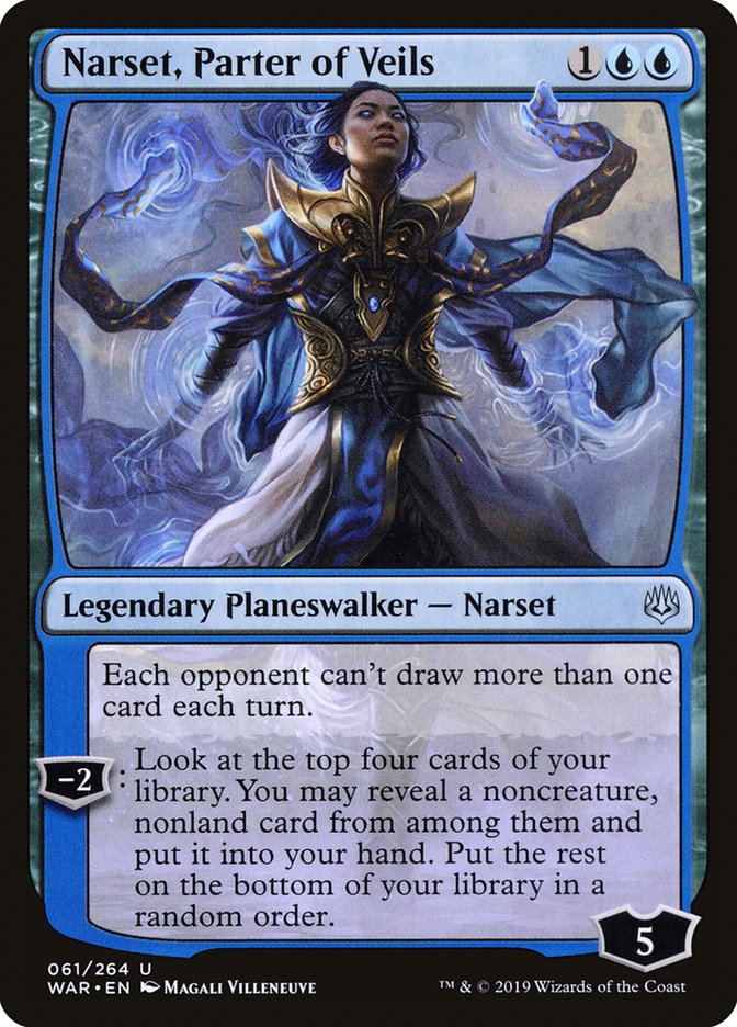 Narset, Parter of Veils [War of the Spark] Foil