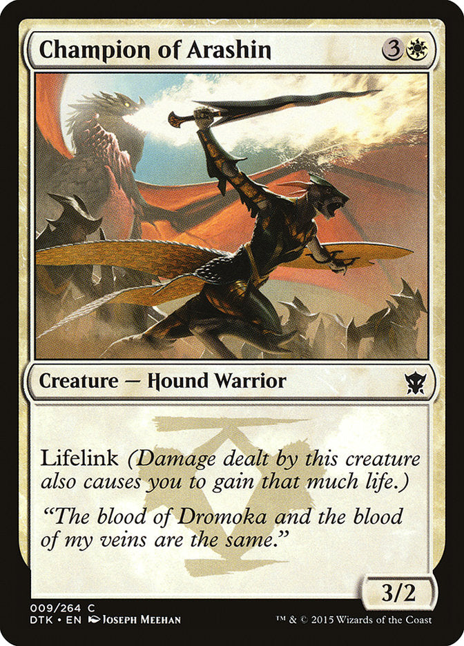 Champion of Arashin [Dragons of Tarkir] Foil