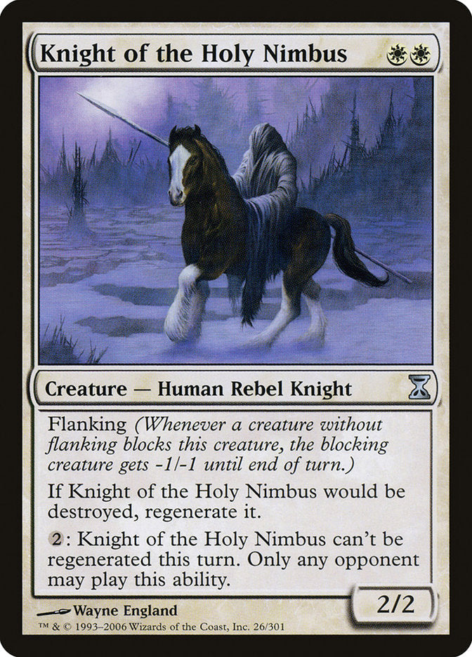 Knight of the Holy Nimbus [Time Spiral] Foil