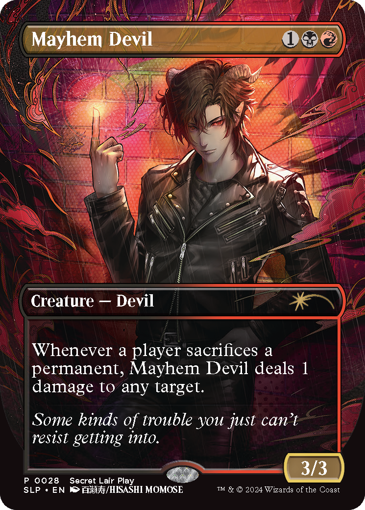 Mayhem Devil [Secret Lair Showdown] Foil