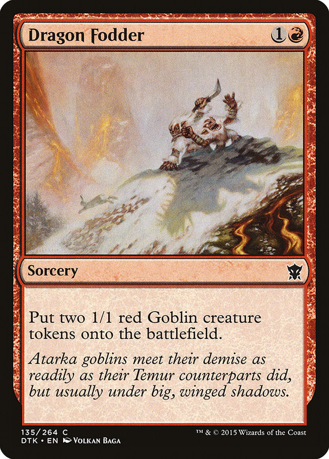 Dragon Fodder [Dragons of Tarkir] Foil