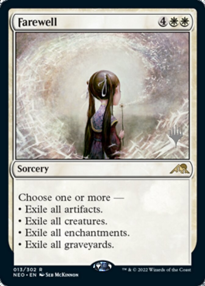 Farewell (Promo Pack) [Kamigawa: Neon Dynasty Promos] Foil