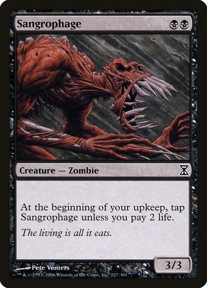 Sangrophage [Time Spiral] Foil