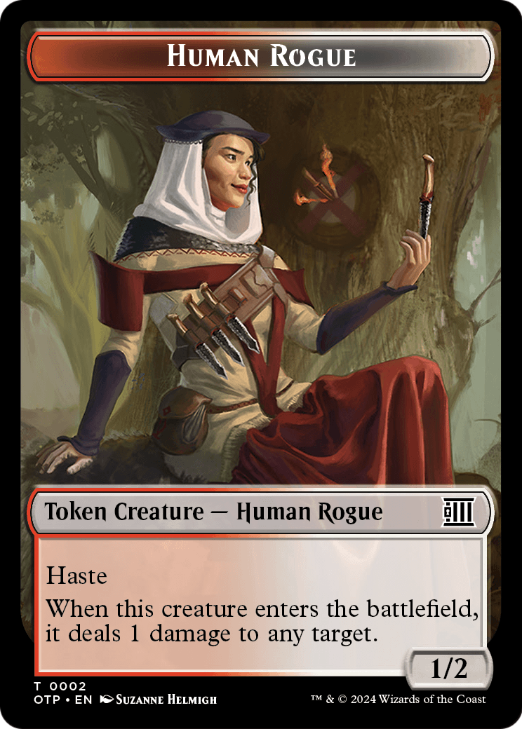 Human Rogue  [Breaking News Tokens]