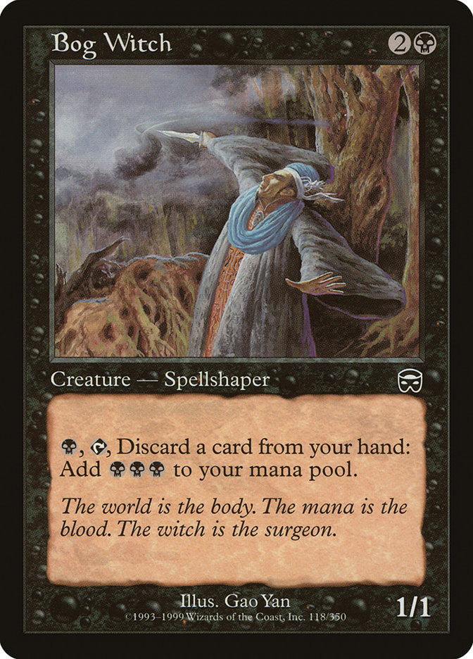 Bog Witch [Mercadian Masques] Foil