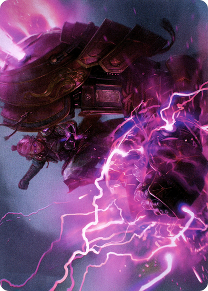 Voltage Surge // Voltage Surge  [Neon Dynasty Art Series] (Borderless)