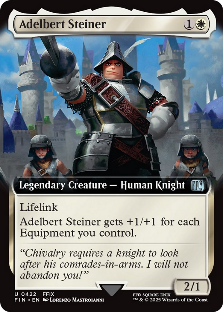Adelbert Steiner (Extended Art) [FINAL FANTASY] Foil