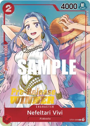 Nefeltari Vivi (OP-03 Pre-Release Tournament) [Winner] (ST01-009) - [One Piece Promotion Cards] Foil