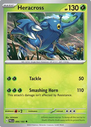 Heracross (006/193) [Scarlet & Violet: Paldea Evolved] Reverse Holofoil