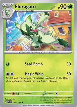 Floragato (014/193) [Scarlet & Violet: Paldea Evolved] Reverse Holofoil
