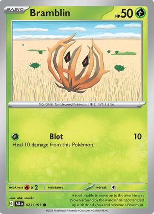 Bramblin (023/193) [Scarlet & Violet: Paldea Evolved] Reverse Holofoil