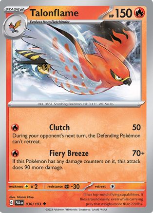 Talonflame (030/193) [Scarlet & Violet: Paldea Evolved] Reverse Holofoil