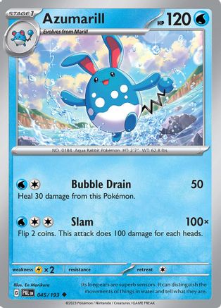 Azumarill (045/193) [Scarlet & Violet: Paldea Evolved] Reverse Holofoil