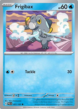 Frigibax (057/193) [Scarlet & Violet: Paldea Evolved] Reverse Holofoil