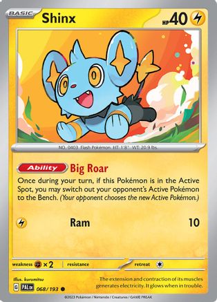 Shinx (068/193) [Scarlet & Violet: Paldea Evolved] Reverse Holofoil