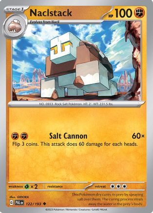 Naclstack (122/193) [Scarlet & Violet: Paldea Evolved] Reverse Holofoil