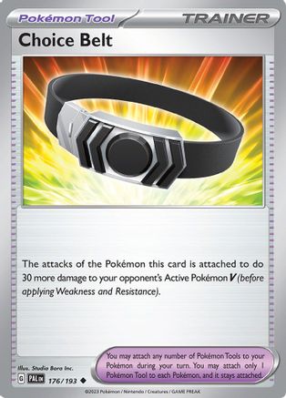 Choice Belt (176/193) [Scarlet & Violet: Paldea Evolved] Reverse Holofoil