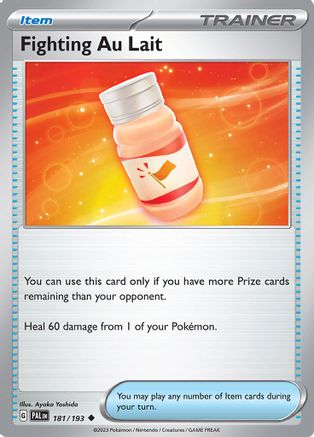 Fighting Au Lait (181/193) [Scarlet & Violet: Paldea Evolved] Reverse Holofoil