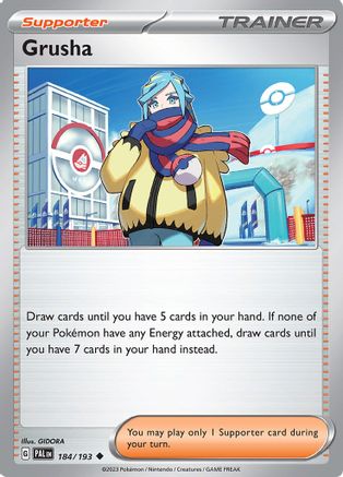 Grusha (184/193) [Scarlet & Violet: Paldea Evolved] Reverse Holofoil