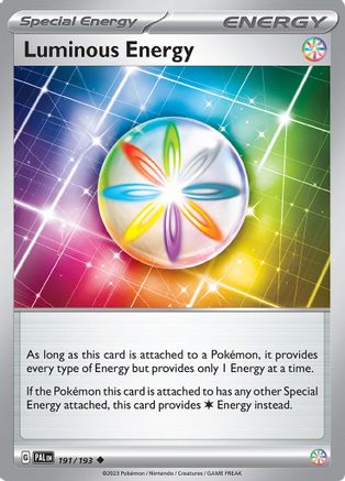 Luminous Energy (191/193) [Scarlet & Violet: Paldea Evolved] Reverse Holofoil